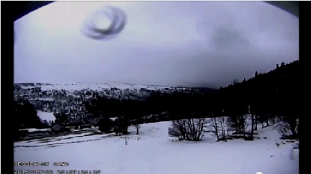 В Норвегии удалось снять на видео НЛО