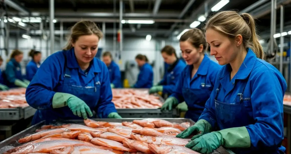 Работа на рыбных заводах Норвегии для женщин